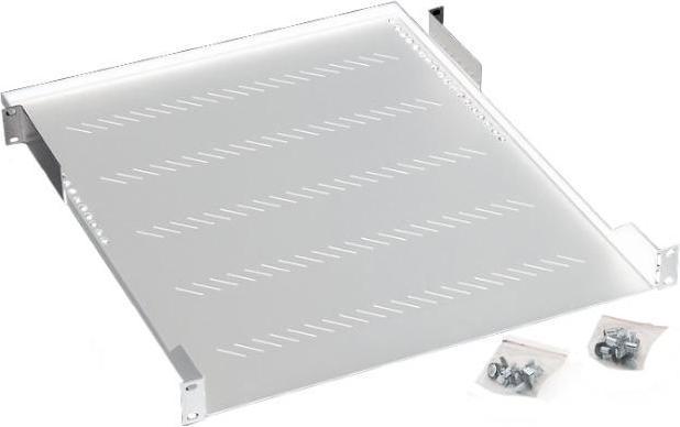 Actual product image Triton RAC-UP-850-A1 - 19-inch shelf with perforation, 1 HU, 850 mm deep