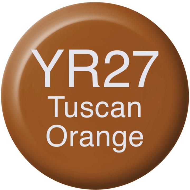 Actual product image Copic Ink Type YR - 27 (YR27 - Tuscan Orange)
