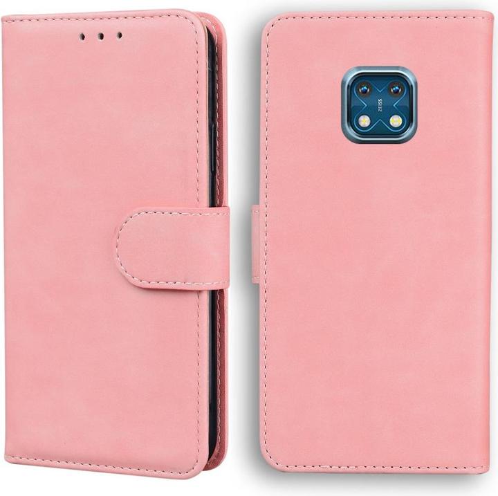Produktbild Cover-Discount Nokia XR20 - Leder Etui Hülle rosa (Nokia XR20)