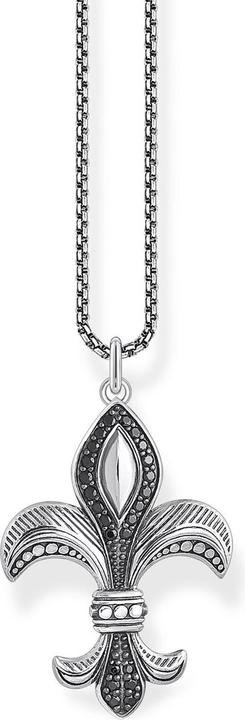 Produktbild Thomas Sabo Kette Bourbonische Lilie (Geschwärzt, 925 Sterlingsilber, 45 - 50 cm)