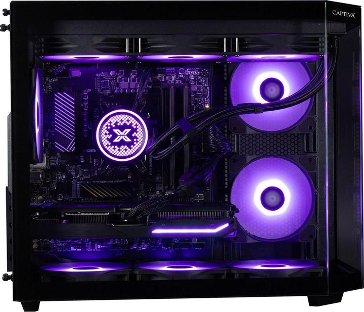 Produktbild Captiva Advanced Gaming R85-295 Ryzen 7 RTX 4060 (AMD Ryzen 7 7800X3D, 32 GB, 1000 GB, GeForce RTX 4060)