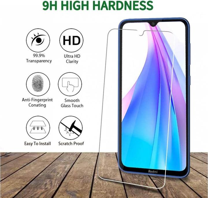 Image du produit Screenguard Xiaomi Redmi Note 8T Protection en verre blindé Case Friendly Design (1 pièce(s), Xiaomi Redmi Note 8T)