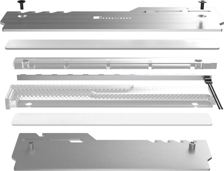 Actual product image Jonsbo NC-3 2x ARGB-RAM cooler