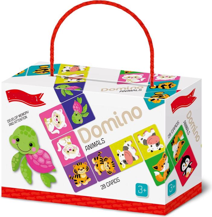 Immagine prodotto Montessori DOMINO. Animali giocattoli