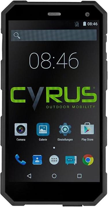 Actual product image Cyrus Cs 24 (16 GB, Black, 5", Hybrid Dual SIM, 13 Mpx, 4G)