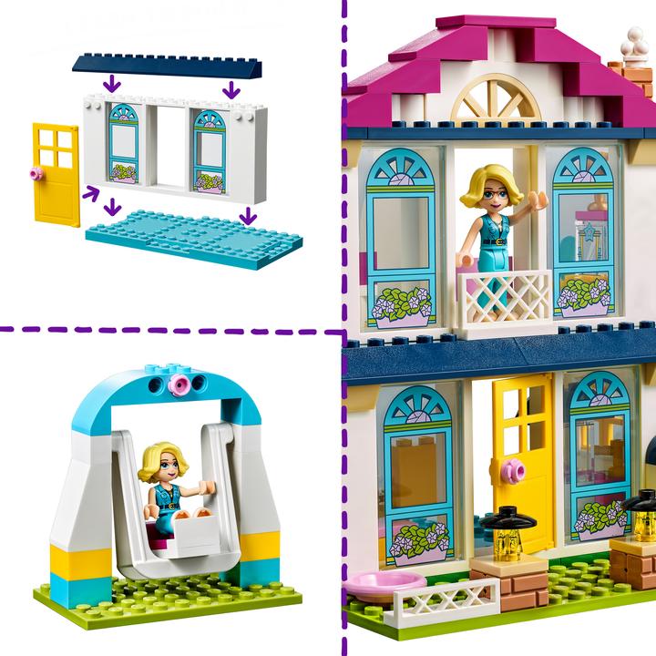 Produktbild LEGO Stephanies Familienhaus (41398, LEGO Friends)