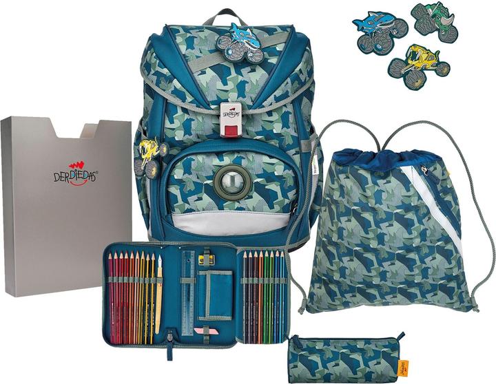 Derdiedas ErgoFlex Schulranzen-Set 5tlg. (24 l)