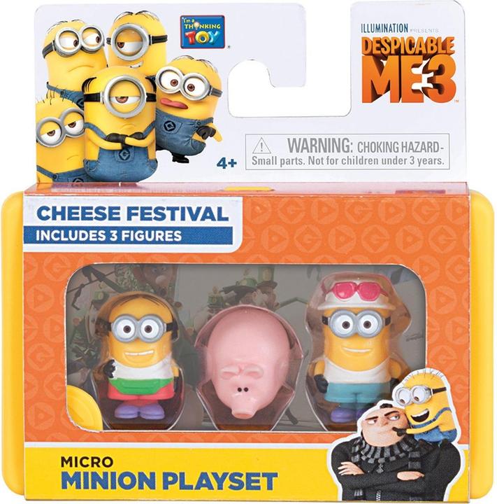 Image du produit MTW Toys Moi, Moche Et Méchant 3 - 3 Mini Figplaysets Assortiment