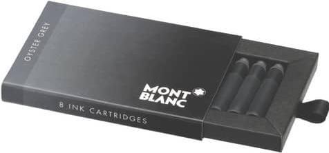 Actual product image Montblanc Ink cartridges 8ST grey (Inkwell, Grey)