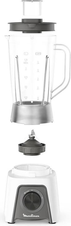 Moulinex Standmixer Blendeo+ LM2C01 Weiss (450 W)