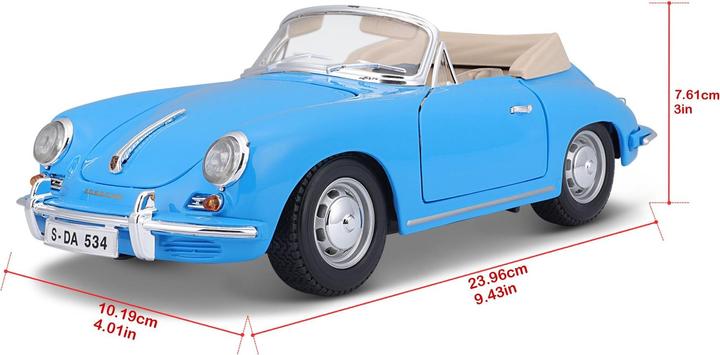 Actual product image Bburago Porsche 356B