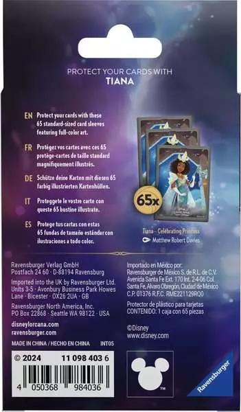 Produktbild Ravensburger Disney Lorcana Trading Card Game: Set 5 - Kartenhüllen Motiv A