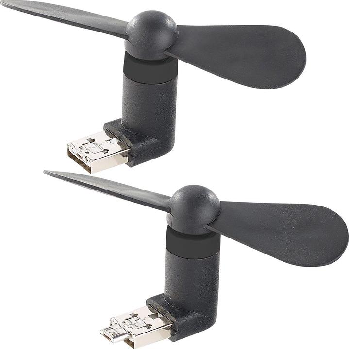 Produktbild Callstel 2er-Set Mini-Ventilatoren (25 dB)
