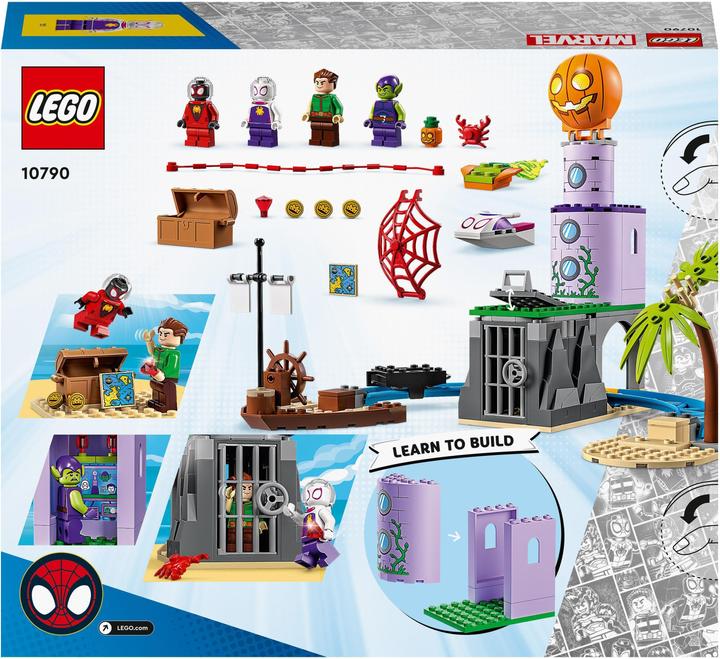 Produktbild LEGO Spideys Team an Green Goblins Leuchtturm (10790, LEGO Marvel)