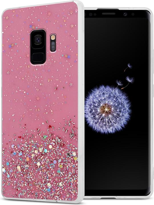 Produktbild Cadorabo TPU Cover funkelnder Glitter (Samsung Galaxy S9+)