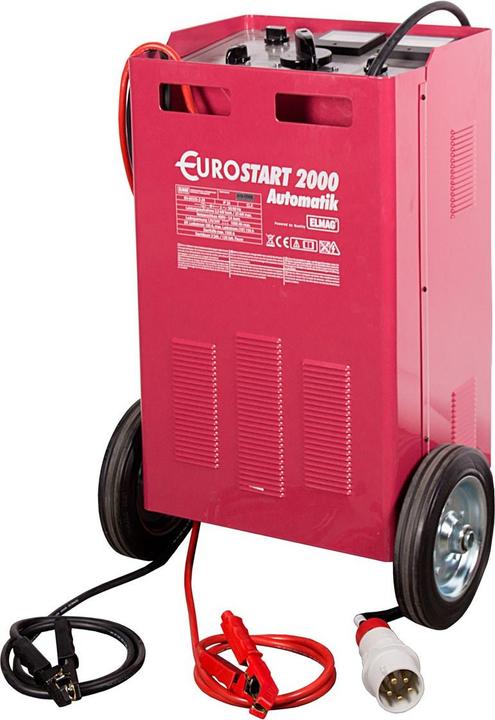 Actual product image Elmag Eurostart 2000 automatic charging starter (1500 A, 1000000 mAh)