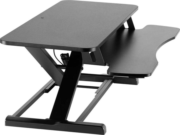 Produktbild Wiltec höhenverstellbarer Schreibtischaufsatz 95x40cm mit Tastaturablage