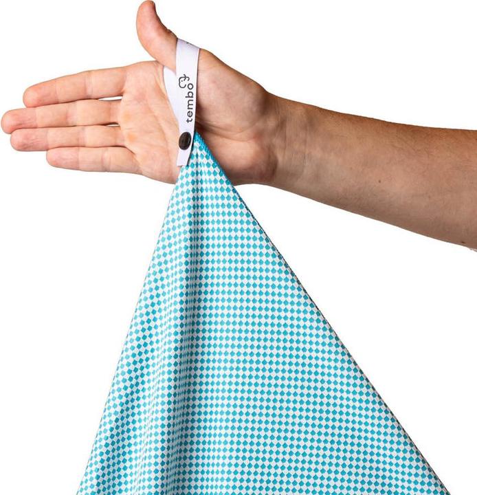 Actual product image Tembo Tembody Bambus Reisehandtuch Türkis S