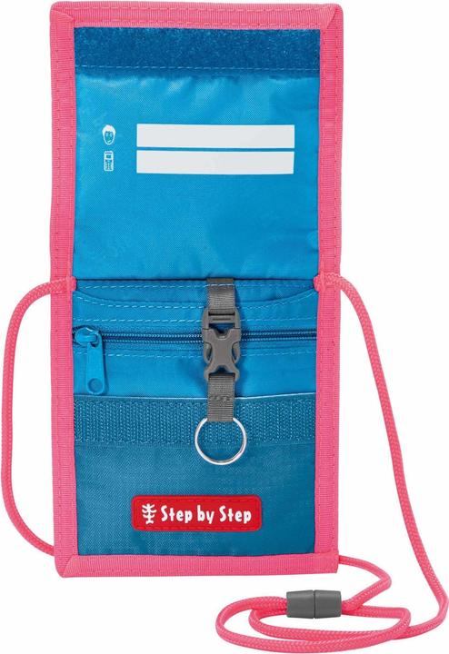 Actual product image Step by Step neck pouch with window pocket, coin pocket