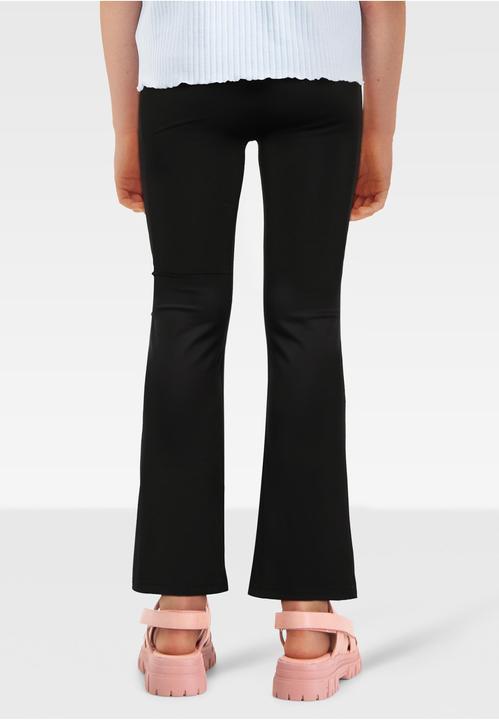 Actual product image Urban Classics Girls Recycled High Waist Flared Leggings (134)