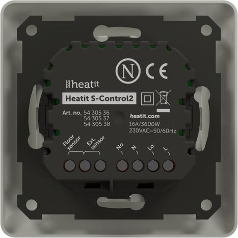 Actual product image Heatit S-Control2 Thermostat