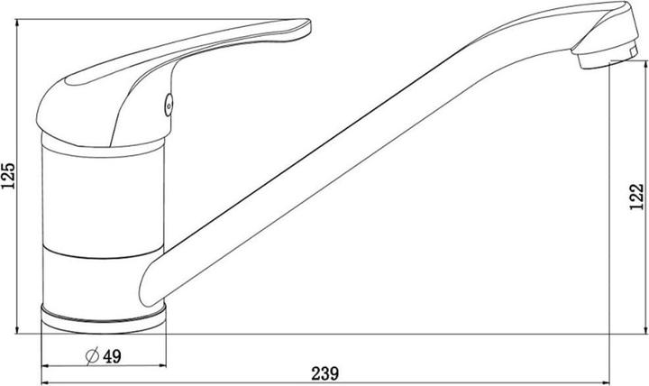 Produktbild Schütte ULTRA Spültischarmatur Niederdruck