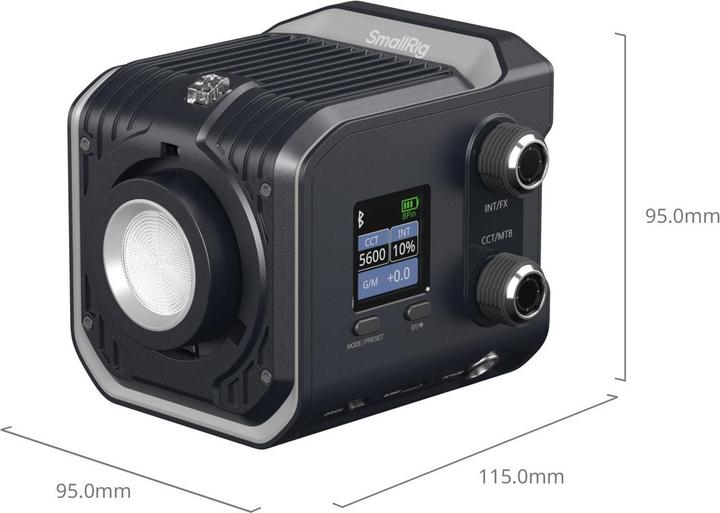 Image du produit SmallRig Dauerlicht RC 100C COB Lite Version, Studioblitzanlagen (éclairage de studio)