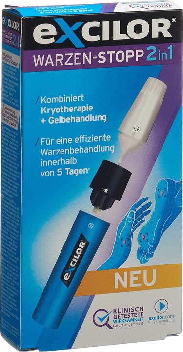 Excilor 2 in 1 WarzenStopp (Hornhautentferner)