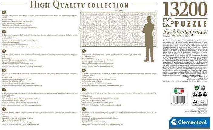 Actual product image Clementoni Horses (13200 pieces)