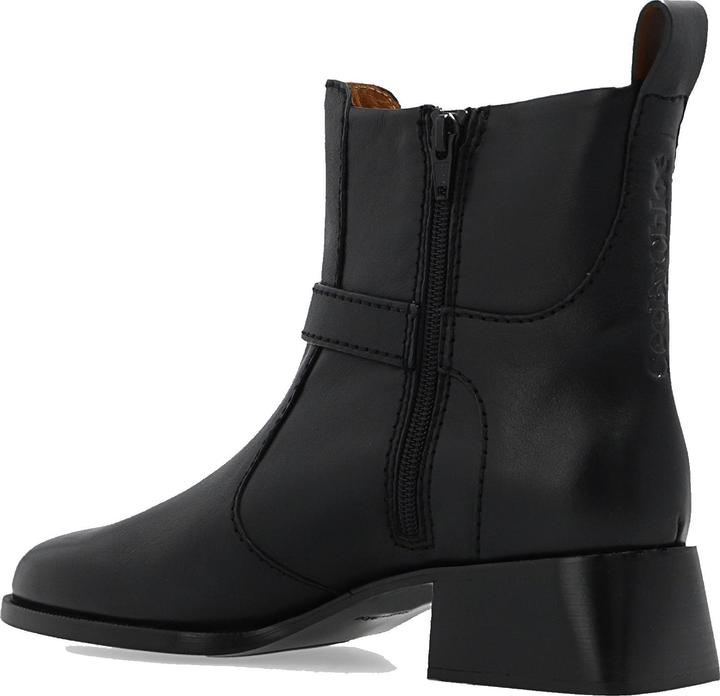 Actual product image Chloé See By Chloe Lory Leather Ankle Boots (37)