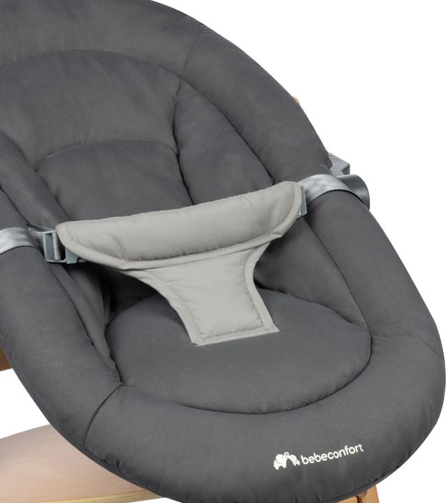 Actual product image Bebeconfort Timba Baby Tinted Graphite highchair attachment