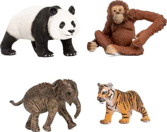 Actual product image Schleich Wild Life "Asia" Starter Set