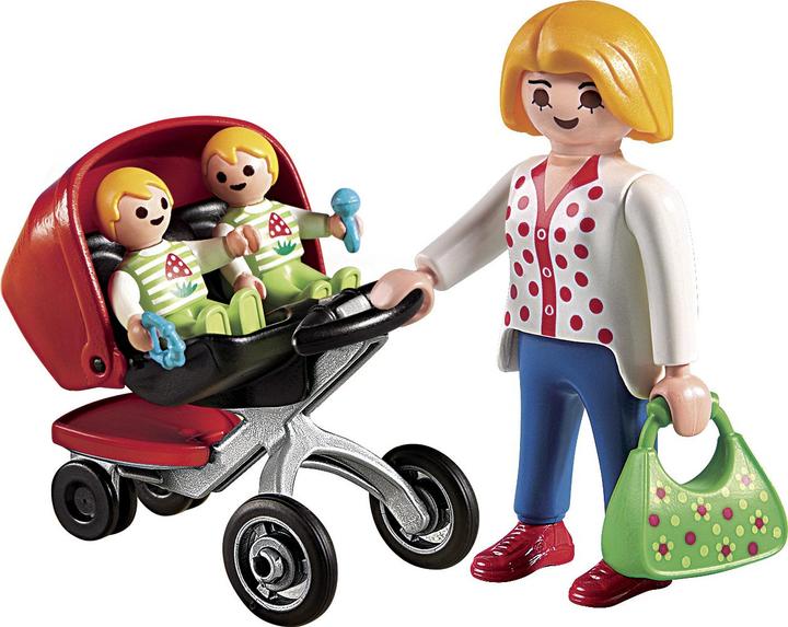 Produktbild Playmobil Zwillingskinderwagen (5573, Playmobil City Life)