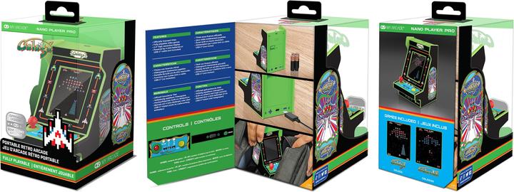 Actual product image MyArcade My Arcade DGUNL-4197 Galaga/Galaxian Nano Player Pro Portable Retro Arcade (2 GAMES IN 1)