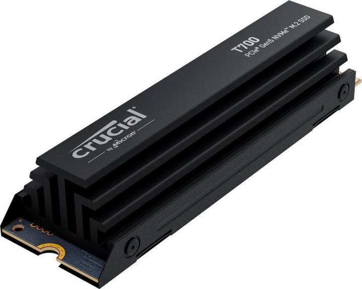 Actual product image Crucial T700 with Heatsink (2000 GB, M.2 2280)