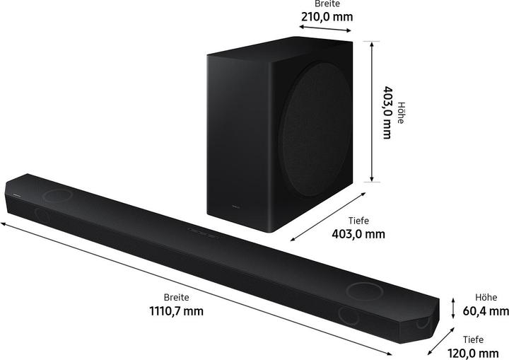 Productafbeelding Samsung SAMS HW-Q810GC 5.1.2-kanaals geluidsbalk HW-Q810GC/ZG (360 W, 5.1.2 Kanaal)
