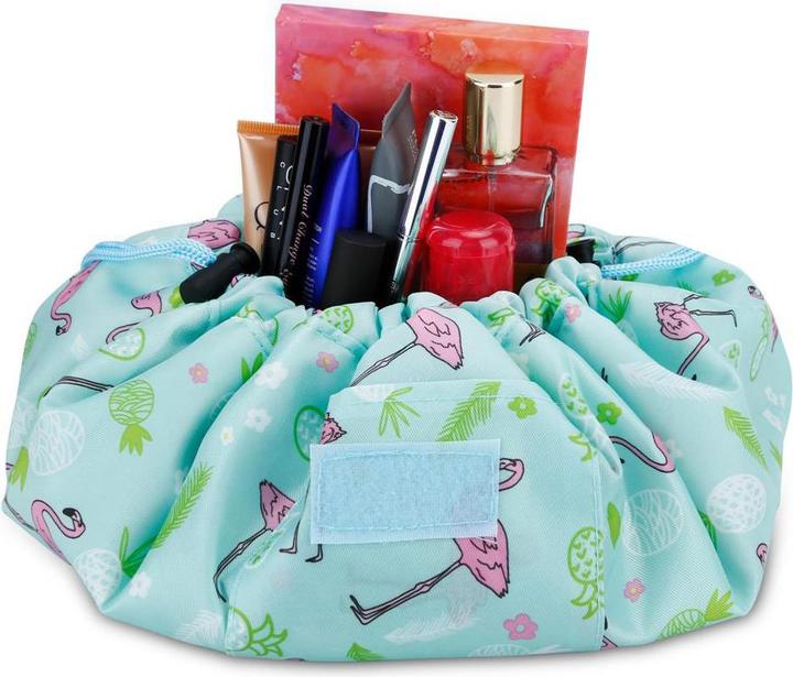 Image du produit Intirilife Trousse de toilette en VERT ROSA FLAMINGO