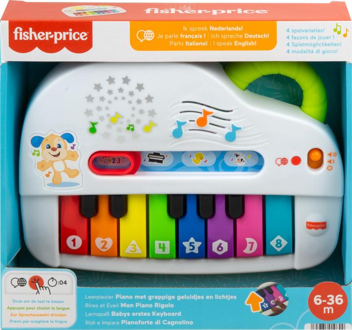 Image du produit Fisher-Price Silly Sounds Piano (Allemand, Anglais, Français, Italien)