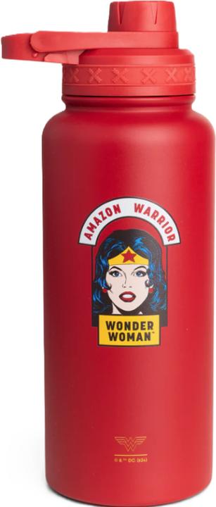 Actual product image Smart Shake Bohtal Insulated Sports Bottle DC Comics, 960 ml / 32 oz, Wonder Woman Amazon Warrior (0.96 l)