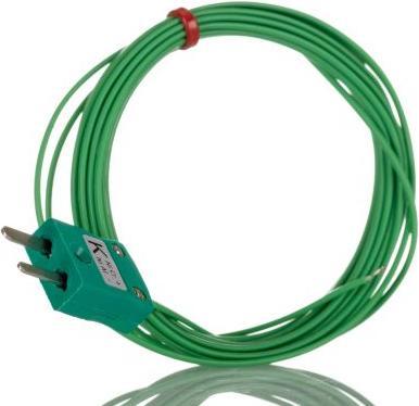 Produktbild Rs Pro PFA Thermoelement Typ K, Ø 1/0.3mm x 3m -75