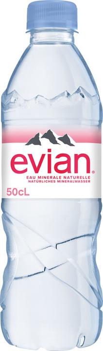 Image du produit Evian Eau minérale PET (1 x 50 cl)