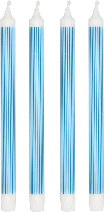 Villa Collection Stick Candle Styles Blue, 4 pieces (4 pcs.)