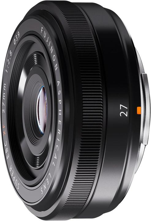 Produktbild Fujifilm Fujinon XF 27mm f/2.8 Schwarz (Fujinon XF, APS-C / DX)
