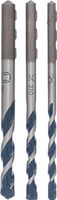 Actual product image Bosch Professional Zubehör 5-piece CYL-5 concrete drill bit set, Robust Line, 4-8 mm (Ø 8.0 mm, 4.00 mm, 5.0 mm, 6.0 mm)