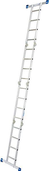 Image du produit Krause Escabeau universel articulé STABILO, utilisable comme échelle ou escabeau, 4 x 4 (Échelle simple, 575 cm)