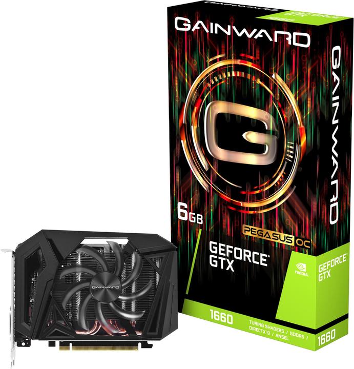 Actual product image Gainward GeForce GTX 1660 Pegasus OC (6 GB)