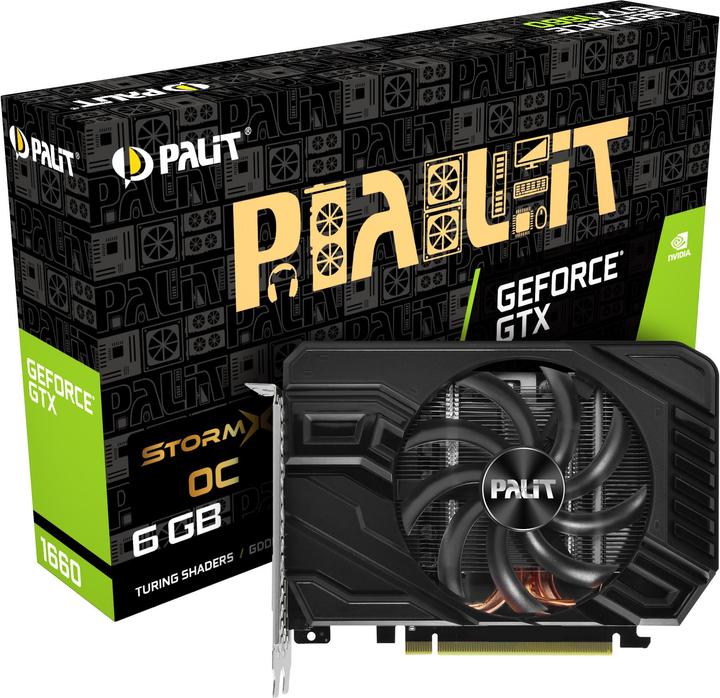 Produktbild Palit GeForce GTX 1660 StormX OC (6 GB)