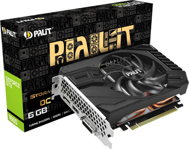 Produktbild Palit GeForce GTX 1660 StormX OC (6 GB)
