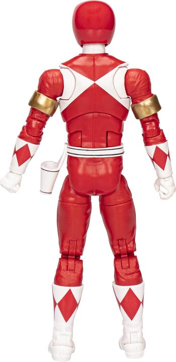 Actual product image Power Rangers Lightning Collection Remastered Mighty Morphin Red Ranger Action Figure, 15 cm
