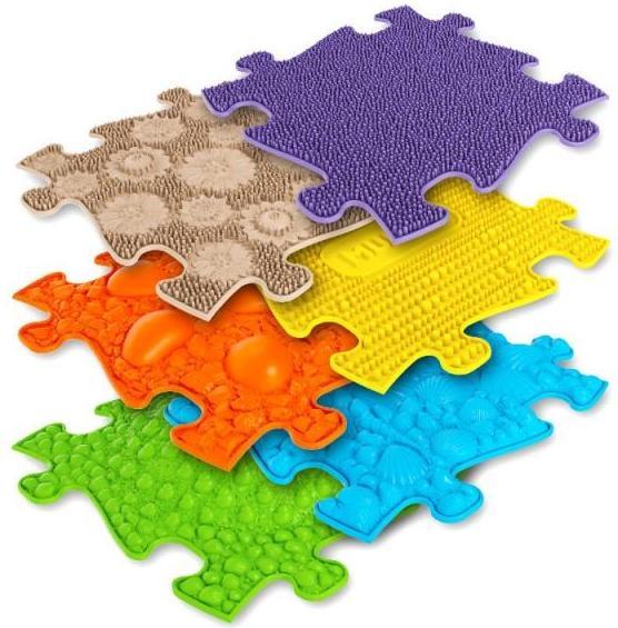 Produktbild Askato Baby Set orthopädische sensorische Bodenmatte (30 x 30 cm)